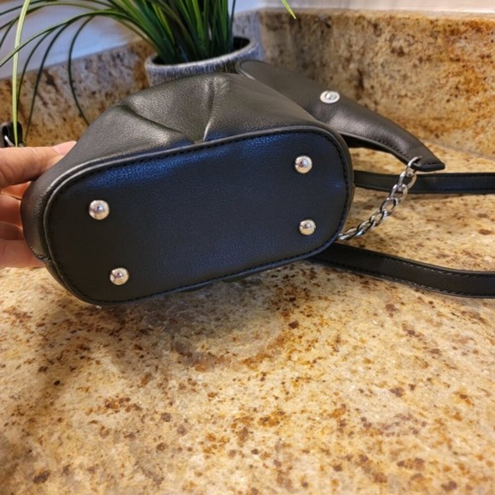 Black elephant crossbody clutch purse Small * - Picture 7 of 16